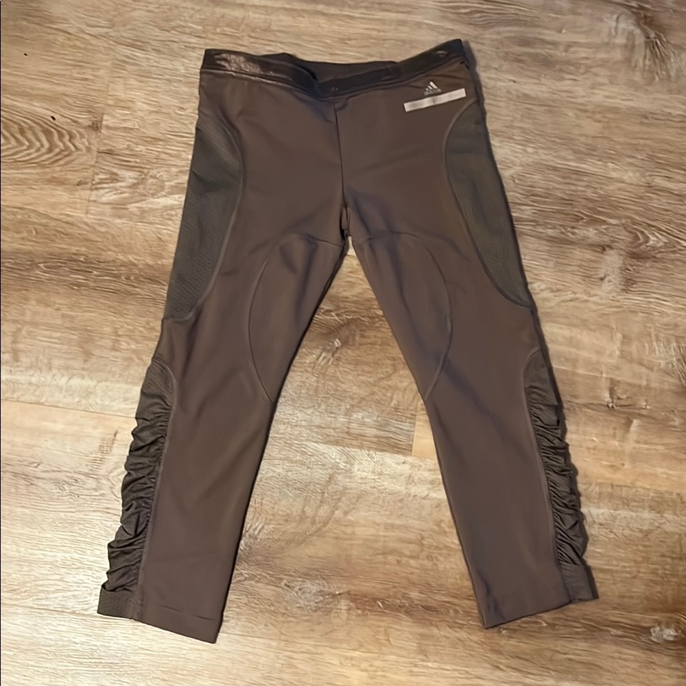 Adidas by Stella McCartney mauve cropped leggings